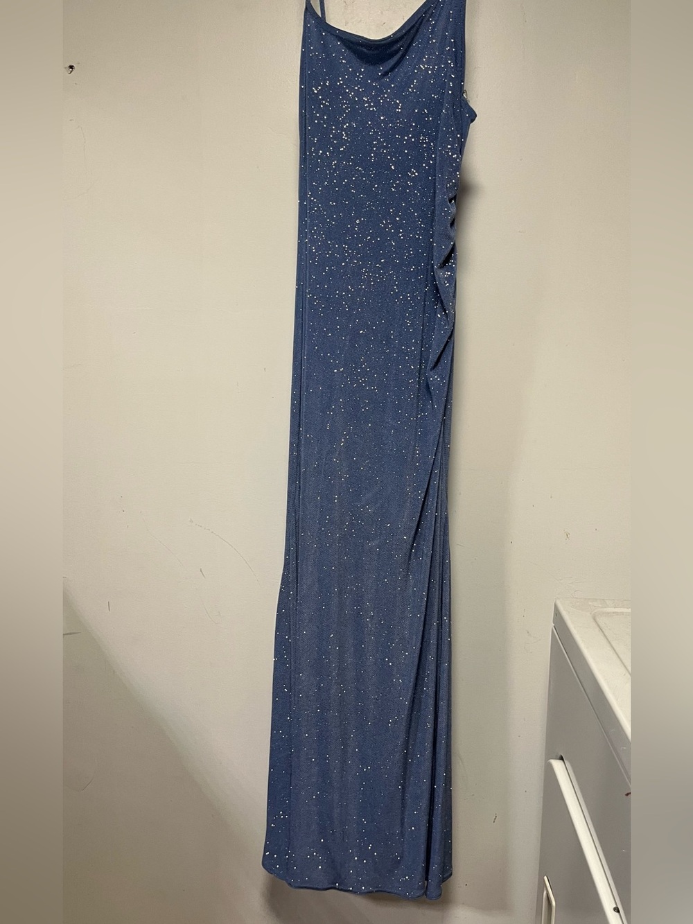 Blue Glitter Dress